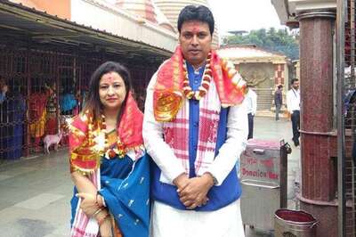 BJP Tripura Chief Biplab Deb's Wife Wants Him To Have Good Public Life