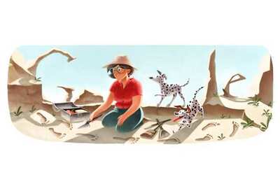 Google doodles Mary Leakey's 100th birthday
