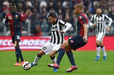 Juventus down Genoa to maintain 14-point lead in Serie A