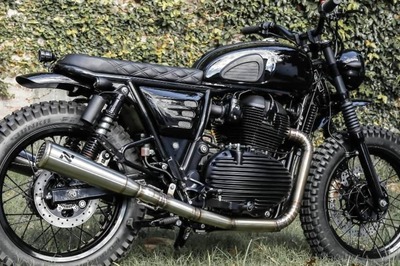 This Customised ‘Black Ops’ Royal Enfield Interceptor 650 Looks Menacing