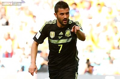 World Cup 2014: David Villa marks final Spain cap with a goal