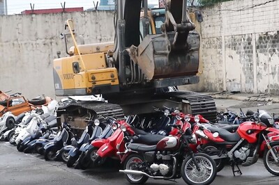 Philippines President Rodrigo Duterte Destroys 122 Premium Motorcycles Worth Rs 43 Crore [Video]