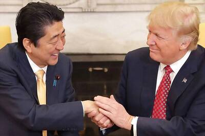 Donald Trump Shakes Shinzo Abe's Hand For 19 Seconds