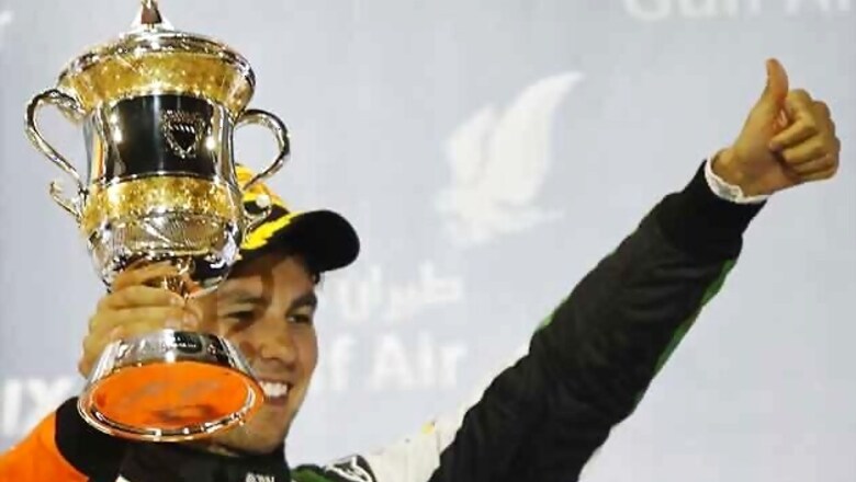 Force India on Bahrain GP podium as Sergio Perez finishes third
