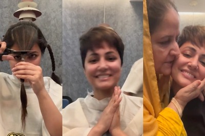 Hina Khan Chops Off Her Hair As She Undergoes Chemotherapy For Breast Cancer, Her Mom Breaks Down; Watch