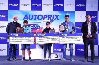Maruti Suzuki Autoprix 2017 Gurugram Round Winners Announced