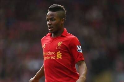 Sterling scores in Liverpool's 1-0 win over Reading