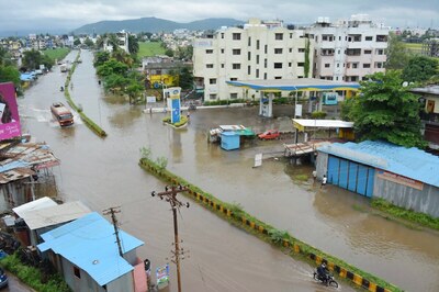 50 People Evacuated from Flood-hit Villages in Solapur; Four Swept Away by Stream in Pune as Rains Wreak Havoc