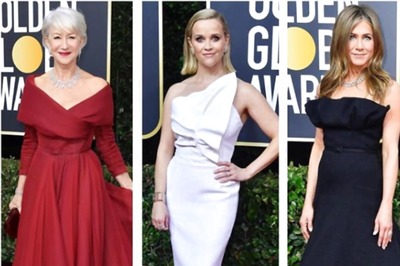 In Pics: Plenty of Pink, Puffy Sleeves and Shimmer at Golden Globes 2020