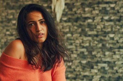 Actress Niharika Konidela Blends Comfort With Chic In This Orange Oversized Pullover