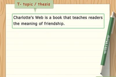 How to Write a T‐BEAR Paragraph