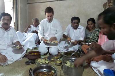 Kerala: Rahul Gandhi enjoys 'tasty fish' lunch at fisherman's house