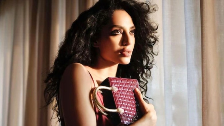 Sobhita Dhulipala Oozes Oomph In Maroon Satin Bodycon Dress