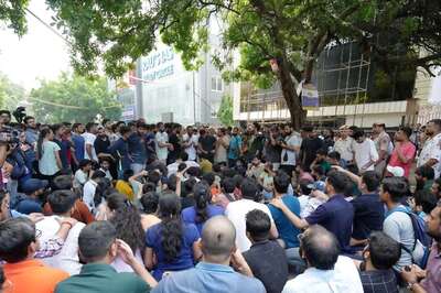 Delhi Fire Dept Starts Process To Cancel IAS Coaching Centre's NOC; L-G Visits Protest Site | Updates