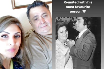 Reunited With His Favourite Person: Riddhima Posts Throwback Pic Of Rishi Kapoor With Krishna Raj