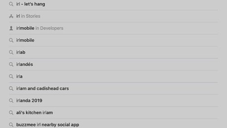 How to Use IRL ‐ Let's Hang on iPhone or iPad
