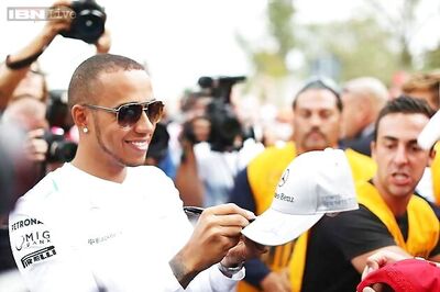 Lewis Hamilton fastest in first practice for Singapore Grand Prix