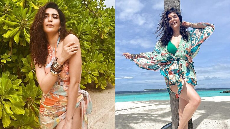 Karishma Tanna Looks Fire HOT in Bikini Photos From Her Recent Maldives Vacation