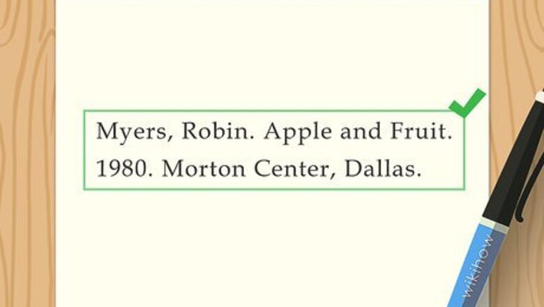 How to Cite Images in MLA