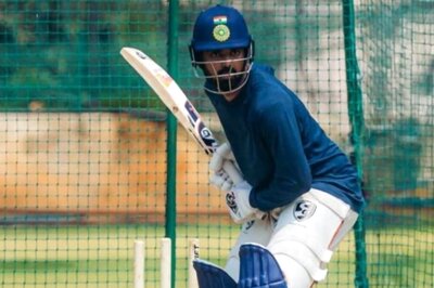 Watch: KL Rahul Sweating It Out in The Nets With Hopes of Being Picked for IND-BAN Tests