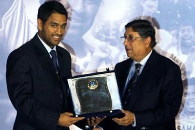 Dhoni named India Cements Vice President