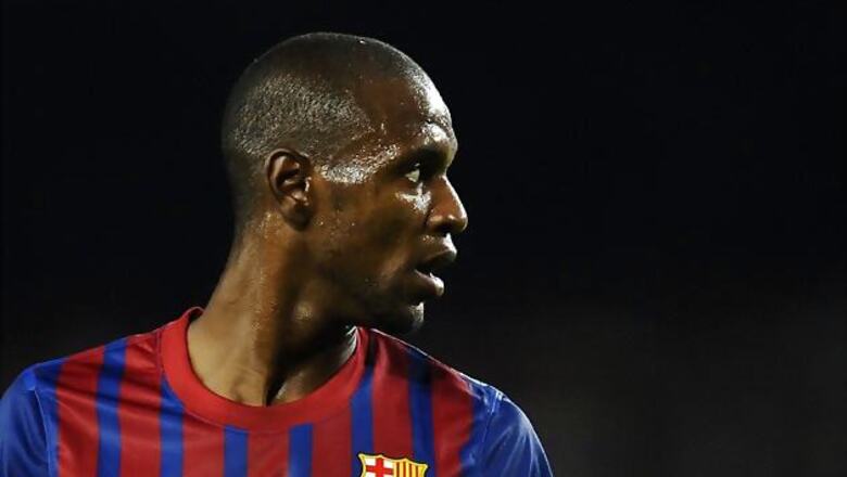 Barcelona defender Eric Abidal returns to training