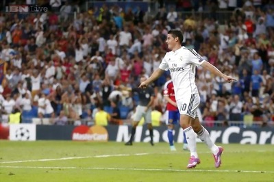 James Rodriguez starting to make a mark at Real Madrid