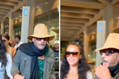 Proud Father Jackie Shroff Arrives To Pick Daughter Krishna From Airport After Khatron Ke Khiladi 14 Shoot