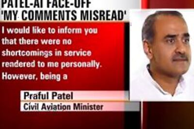I only pointed shortcomings in AI's service: Patel