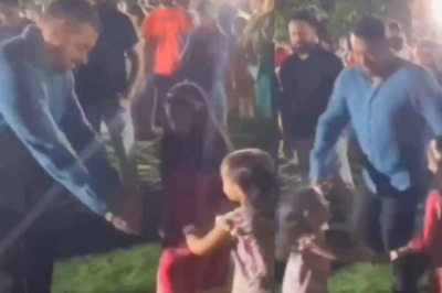 Salman Khan Is A Doting Mamu To Niece Ayat Sharma, Plays 'Ring Around The Rosie' At Ganesh Puja; Watch