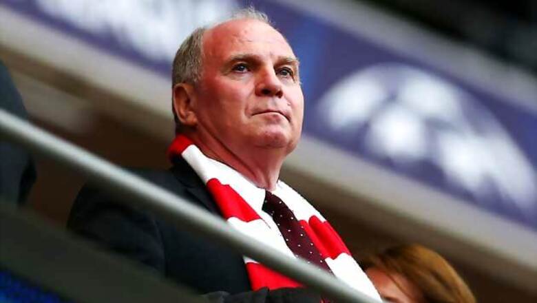 Bayern Munich president Uli Hoeness charged with tax evasion