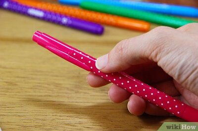 How to Make Watercolors Using Magic Markers