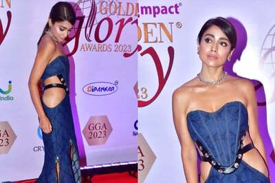 Shriya Saran Risks Wardrobe Malfunction in a Sexy Denim Dress, Gets Brutally Trolled