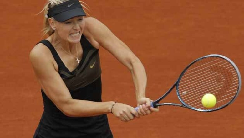 Sharapova, Li advance at Pan Pacific Open