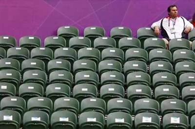 London organisers disappointed by empty seats