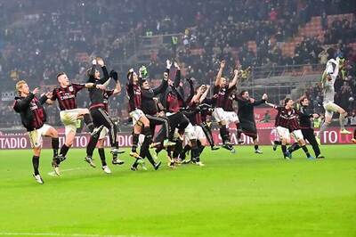 Serie A: AC Milan stun Inter Milan 3-0 in derby thriller