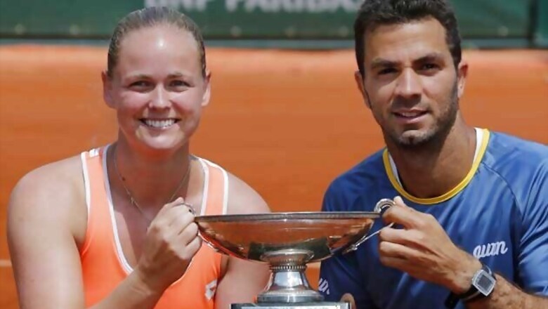 Rojer, Groenefeld win French Open mixed doubles title