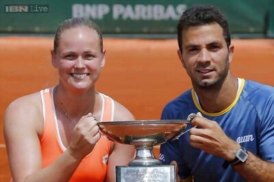 Rojer, Groenefeld win French Open mixed doubles title