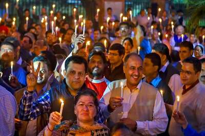 High Drama in Delhi as Chief Secretary Alleges Assault by AAP MLAs, IAS Officers Take Out Candlelight March