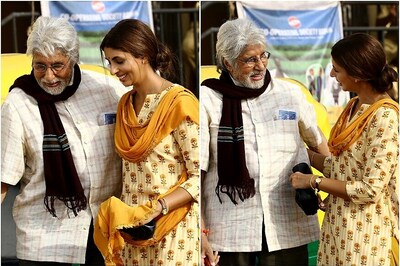 First Pictures of Shweta Bachchan Nanda's Screen Debut With Father Big B Will Melt Your Hearts