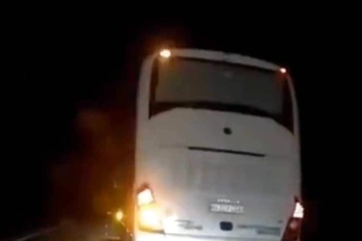 Watch: Bus Driver Uses Blinkers To Save Car Behind From Potential Accident