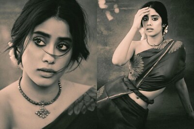 Janhvi Kapoor Exudes Old-World Charm In Monochrome Pictures; Sis Anshula Says 'Can't Take My Eyes Off You'