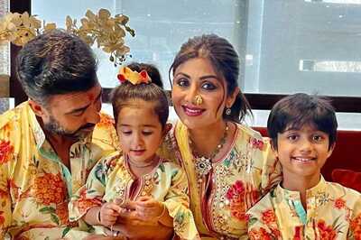 Shilpa Shetty Calls Her Family ‘Life’s Greatest Blessing’ As She Drops New Pic From Ganesh Visarjan