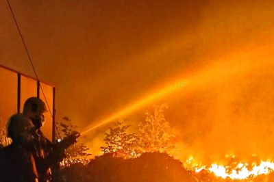 WATCH | Massive Fire Continues to Rage at Kochi Waste Plant, Worsening AQI; People Advised to Stay Indoors