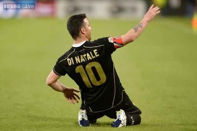Antonio Di Natale ends football career with a hat trick