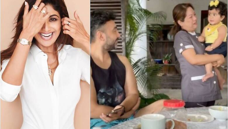 Adorable Video of Shilpa Shetty's Daughter Mimicking Dad Raj Kundra Will Leave You in Splits