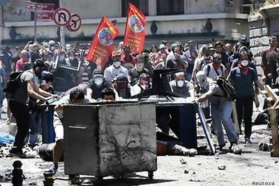 Thousands take to streets on third day of Turkey protests