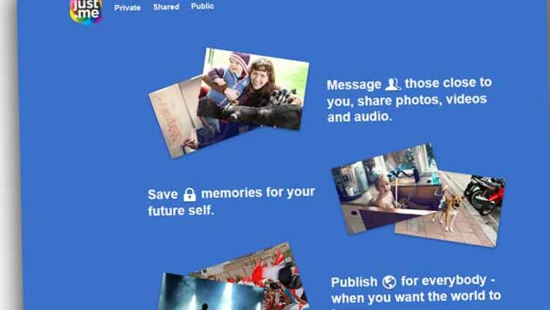 Just.me app combines email, multimedia messaging, cloud storage