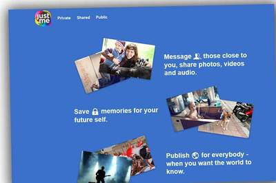 Just.me app combines email, multimedia messaging, cloud storage