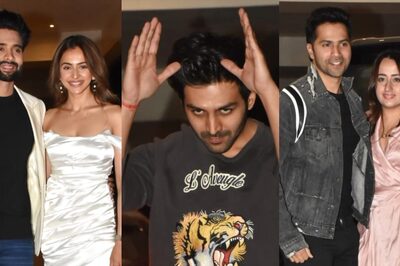 Rakul Preet Looks Glamorous at Jaccky Bhagnani's Bash; Kartik Aaryan Steals Show With Shehzada Pose